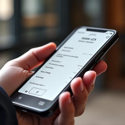 Close-up of a mobile phone showing a TideMark Lex notification about a bill passing committee